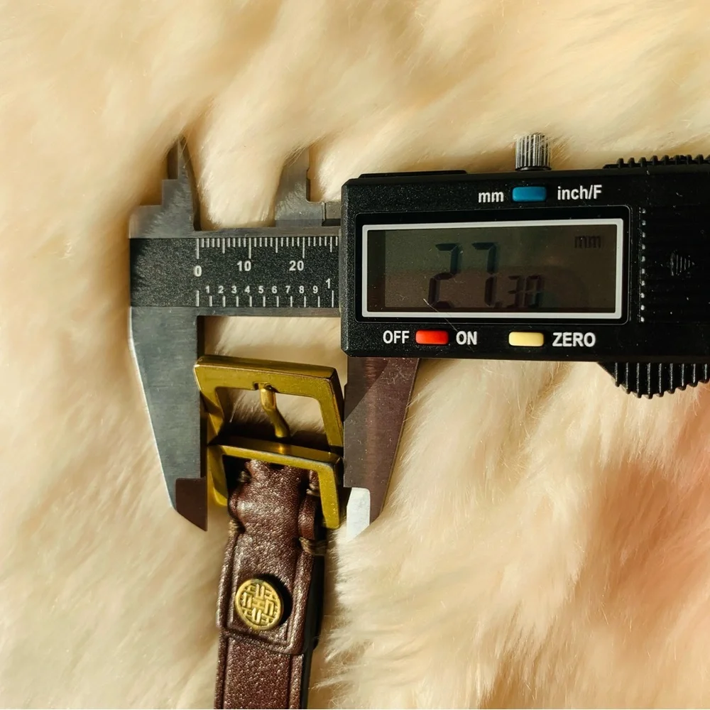 Cole Haan Skinny Butter Leather Belts
